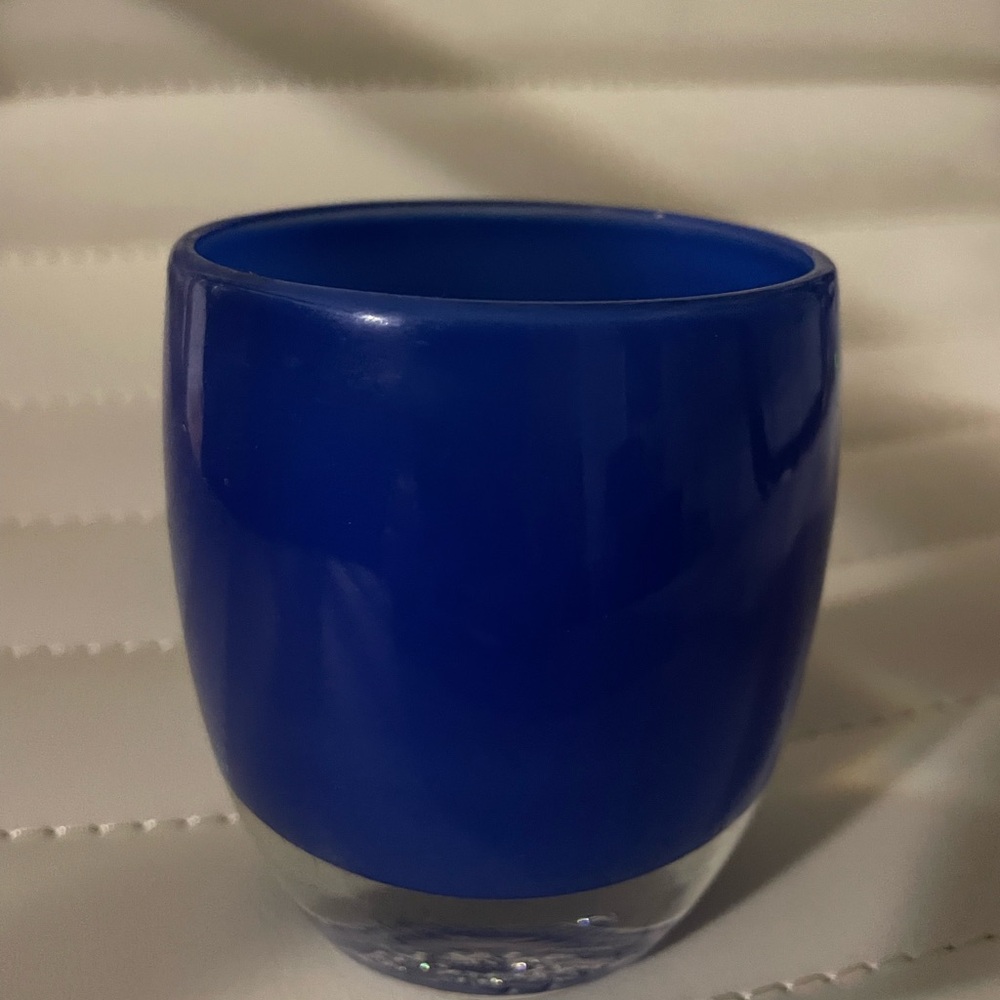 Blue Glassybaby -